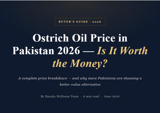 Ostrich Oil Price in Pakistan 2026 — Is It Worth It?
