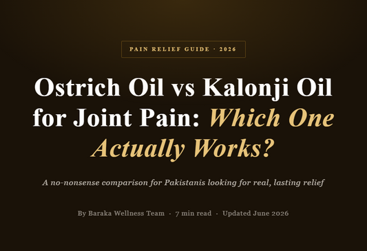 Ostrich Oil vs Kalonji Oil for Joint Pain: Which One Actually Works?